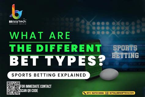 differences bet|different types of sports bets.